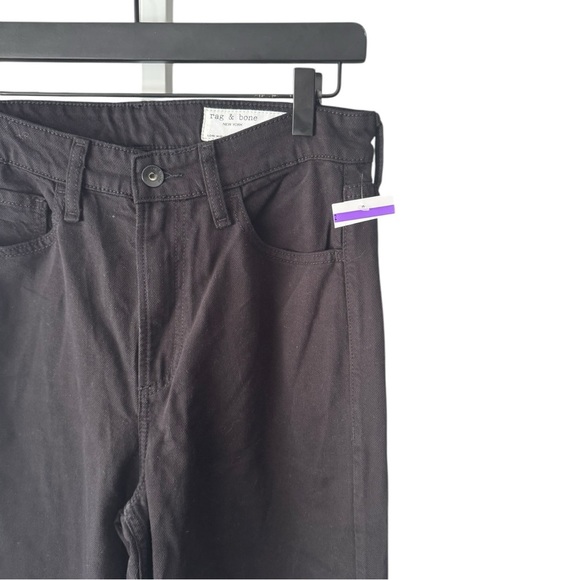 New! rag & bone Lori Mid-rise Wide Leg Pants - Picture 7 of 9